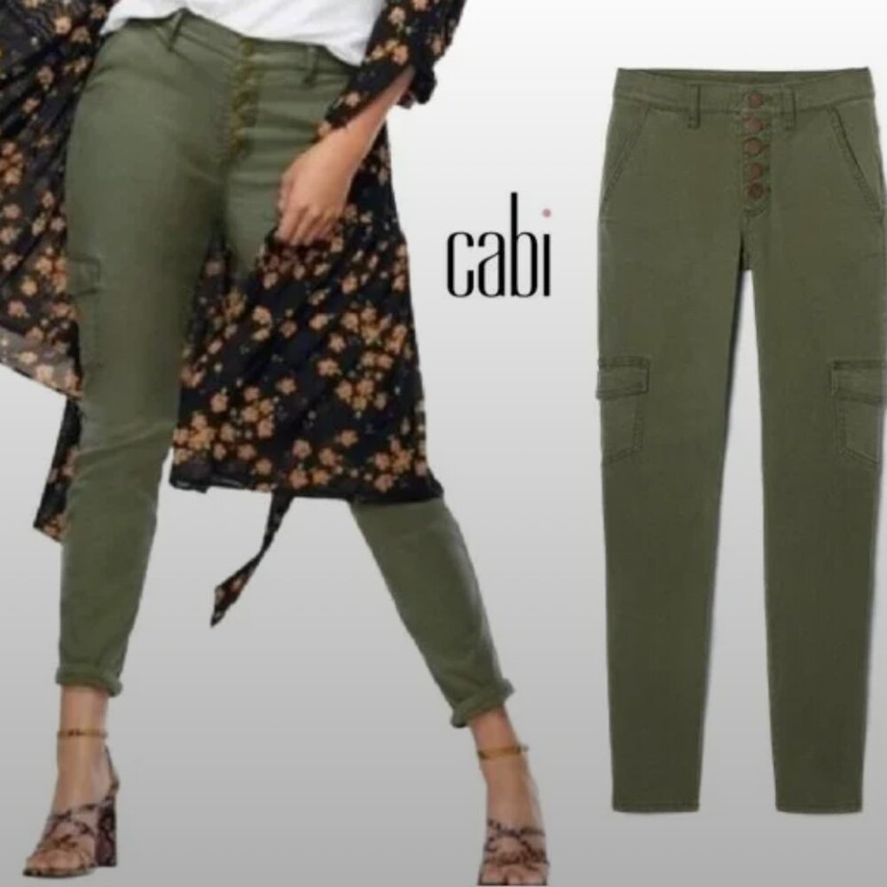Cabi Button Fly Cargo Pants – Size 4